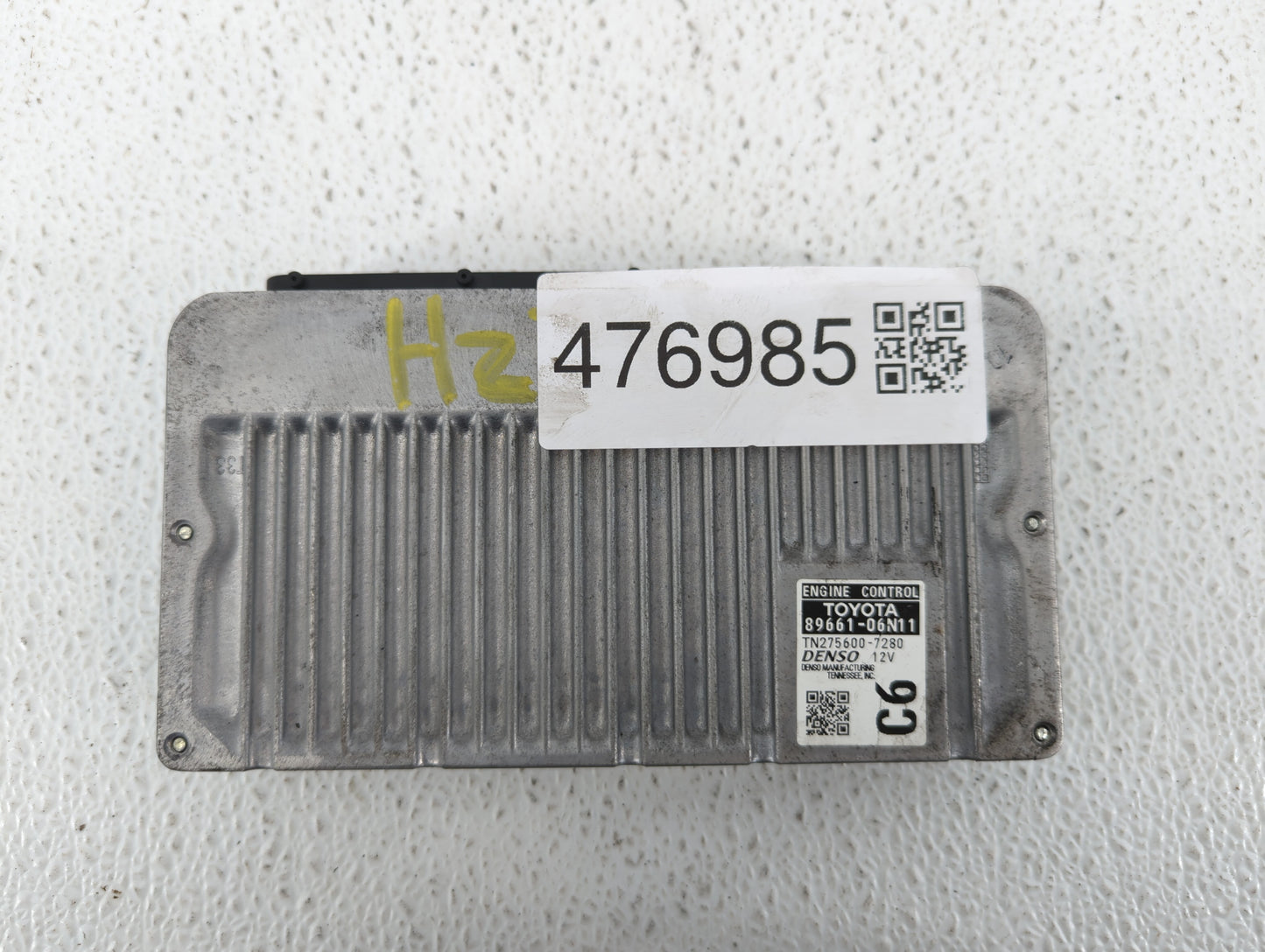 2016-2017 Toyota Camry PCM Engine Control Computer ECU ECM PCU OEM P/N:89661-06N11 Fits Fits 2016 2017 OEM Used Auto Parts -