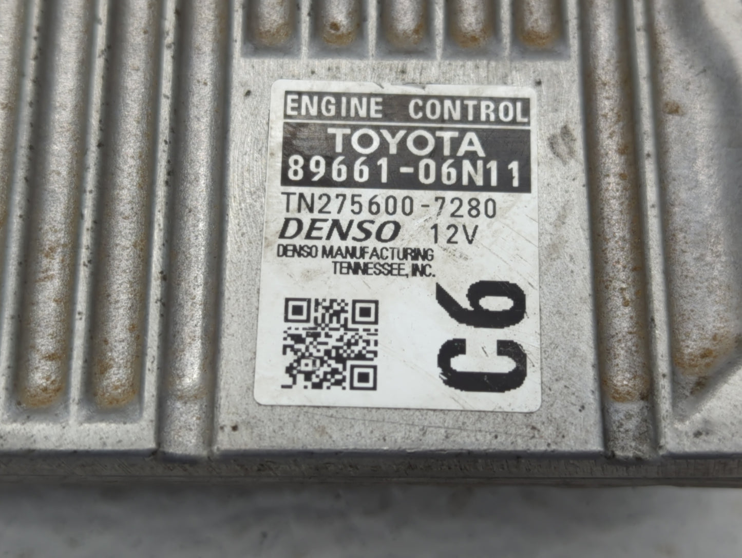 2016-2017 Toyota Camry PCM Engine Control Computer ECU ECM PCU OEM P/N:89660-06N11 Fits Fits 2016 2017 OEM Used Auto Parts -