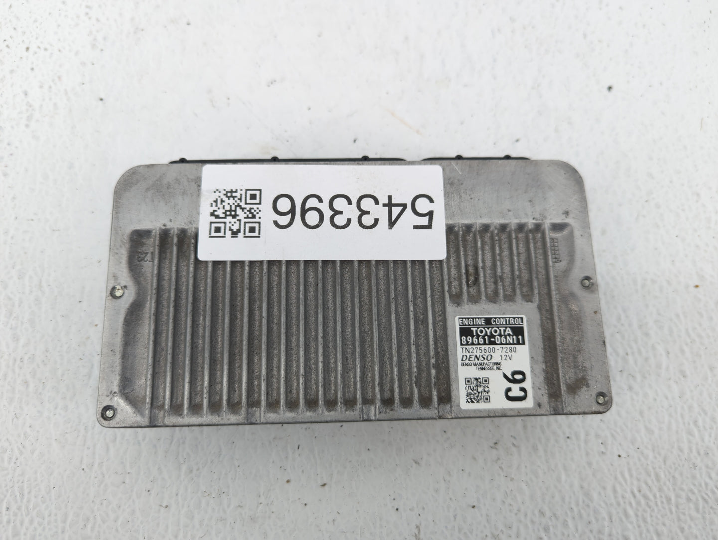 2016-2017 Toyota Camry PCM Engine Control Computer ECU ECM PCU OEM P/N:89661-06N11 Fits Fits 2016 2017 OEM Used Auto Parts -