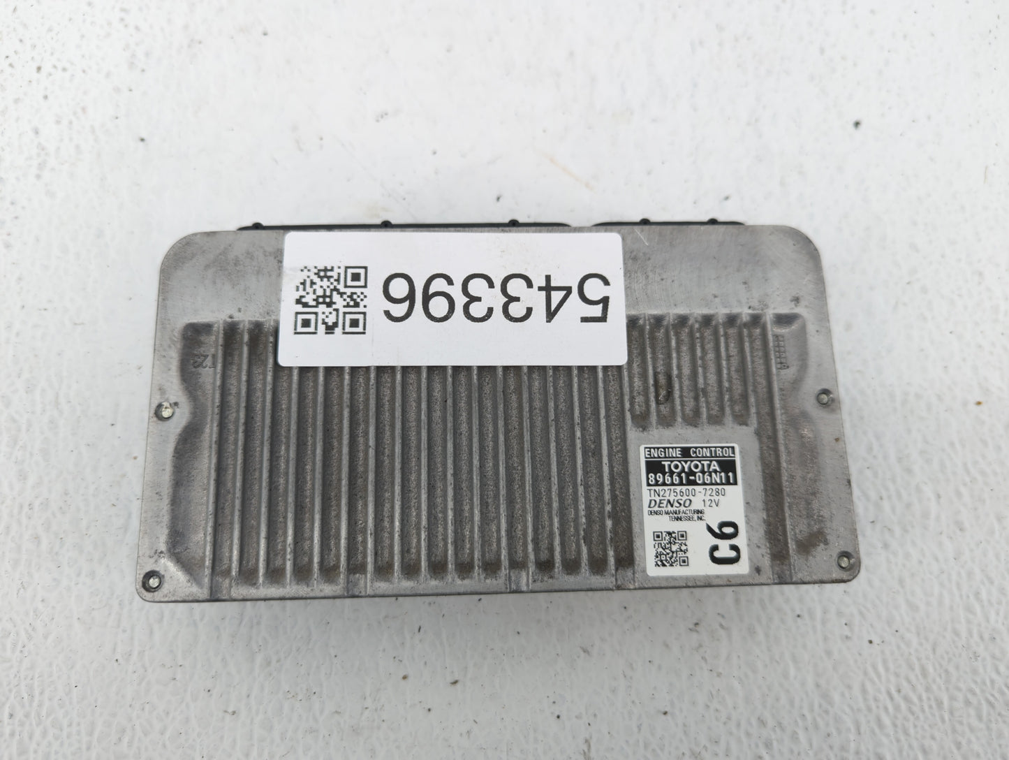2016-2017 Toyota Camry PCM Engine Control Computer ECU ECM PCU OEM P/N:89661-06N11 Fits Fits 2016 2017 OEM Used Auto Parts -
