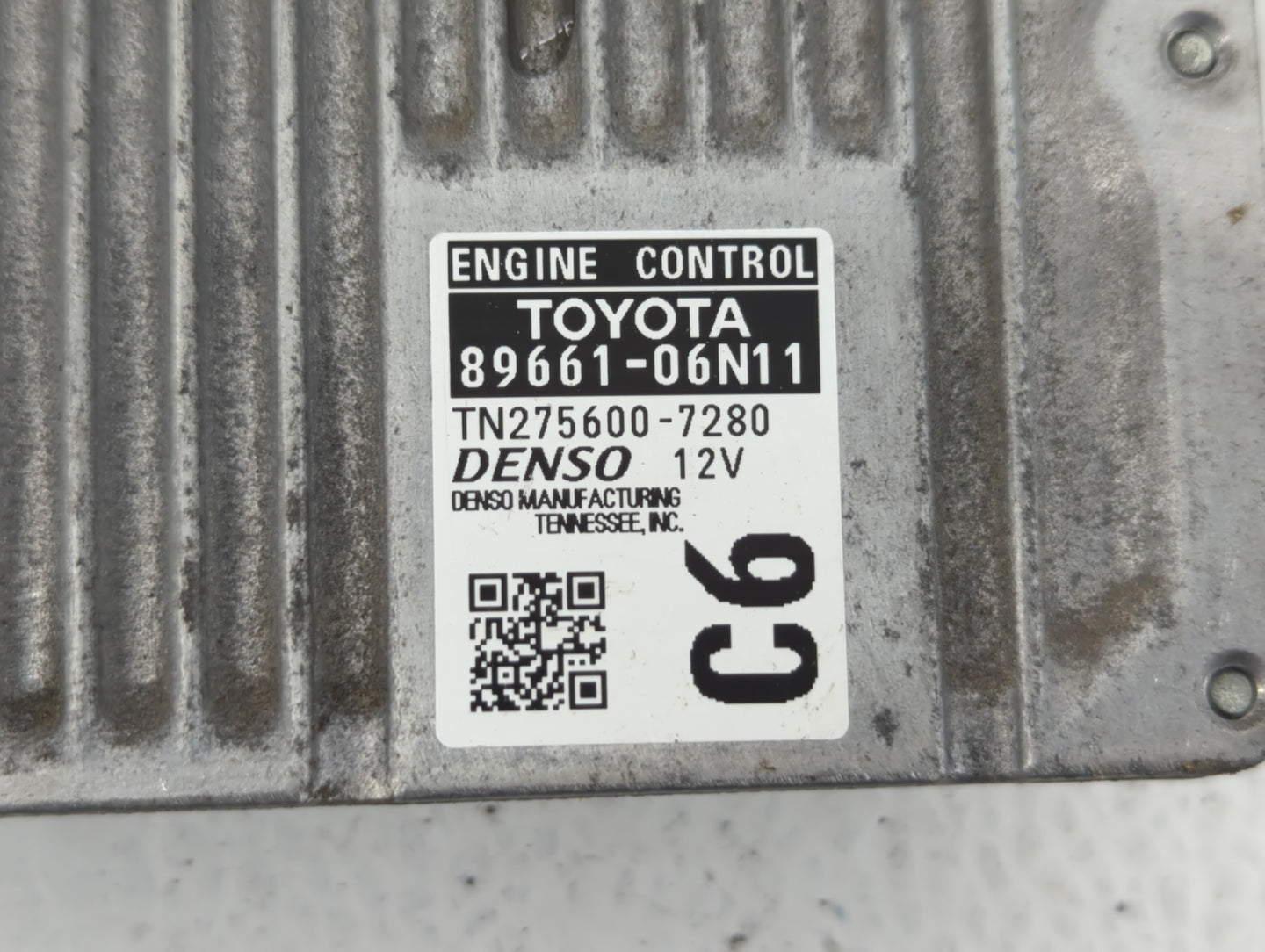 2016-2017 Toyota Camry PCM Engine Control Computer ECU ECM PCU OEM P/N:89661-06N11 Fits Fits 2016 2017 OEM Used Auto Parts -