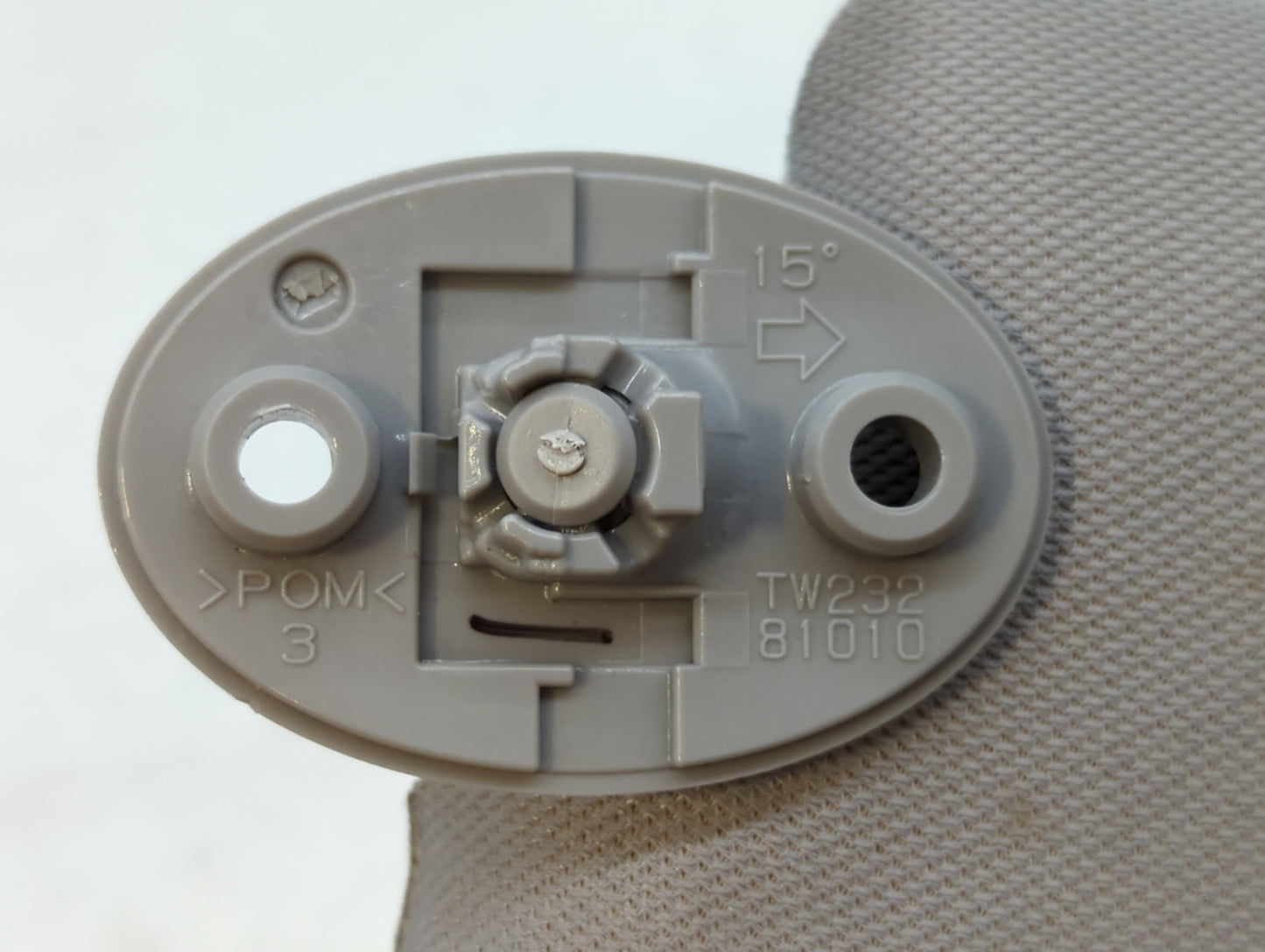 2012-2017 Toyota Camry Sun Visor Shade Replacement Driver Left Mirror Fits Fits 2012 2013 2014 2015 2016 2017 OEM Used Auto 