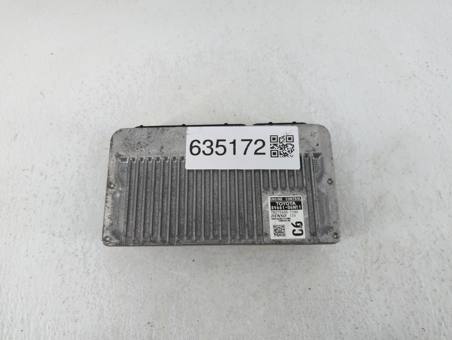 2016-2017 Toyota Camry PCM Engine Control Computer ECU ECM PCU OEM P/N:89661-06N11 Fits Fits 2016 2017 OEM Used Auto Parts -