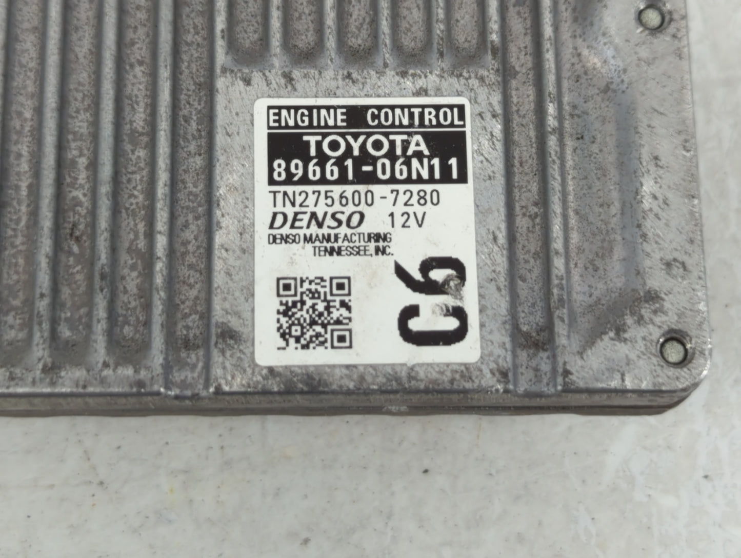 2016-2017 Toyota Camry PCM Engine Control Computer ECU ECM PCU OEM P/N:89661-06N11 Fits Fits 2016 2017 OEM Used Auto Parts -