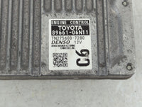 2016-2017 Toyota Camry PCM Engine Control Computer ECU ECM PCU OEM P/N:89661-06N11 Fits Fits 2016 2017 OEM Used Auto Parts -