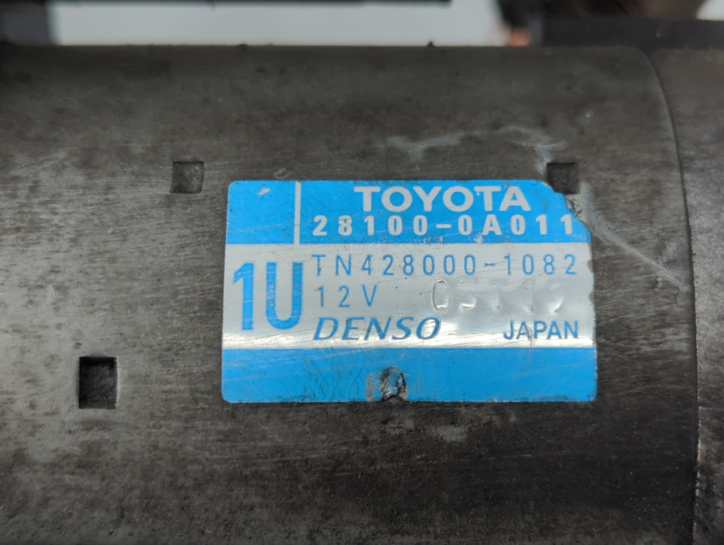 2004-2017 Toyota Camry Car Starter Motor Solenoid OEM P/N:TN428000-1082 28100-0A011 Fits OEM Used Auto Parts - Oemusedautopa