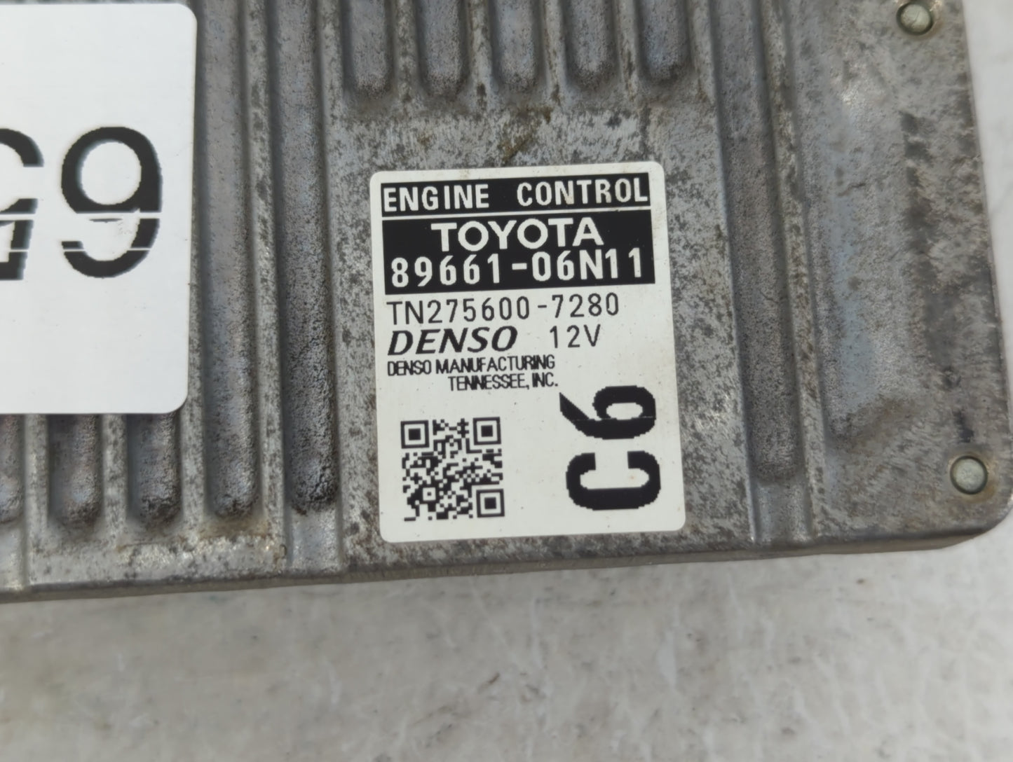 2016-2017 Toyota Camry PCM Engine Control Computer ECU ECM PCU OEM P/N:89661-06N11 Fits Fits 2016 2017 OEM Used Auto Parts -