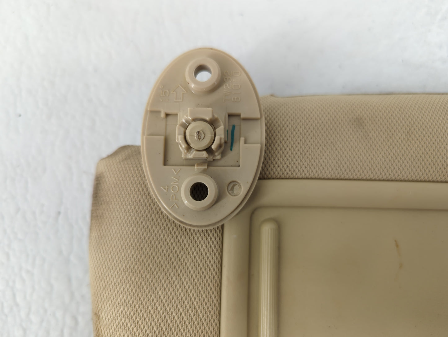 2012-2017 Toyota Camry Sun Visor Shade Replacement Driver Left Mirror Fits Fits 2012 2013 2014 2015 2016 2017 OEM Used Auto 