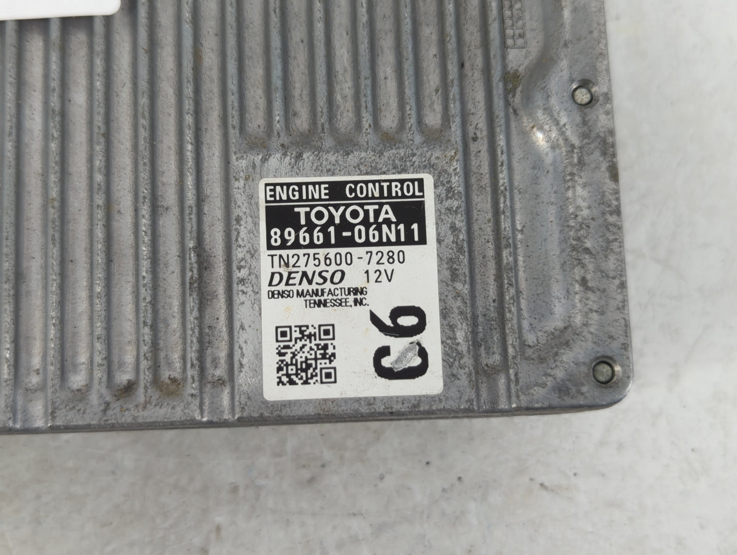 2016-2017 Toyota Camry PCM Engine Control Computer ECU ECM PCU OEM P/N:89661-06N11 Fits Fits 2016 2017 OEM Used Auto Parts -