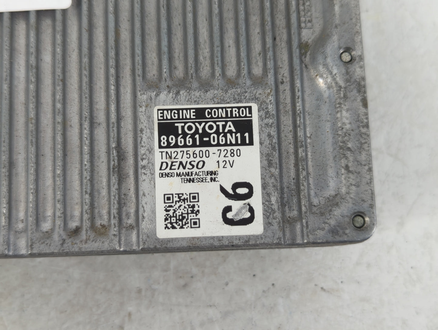 2016-2017 Toyota Camry PCM Engine Control Computer ECU ECM PCU OEM P/N:89661-06N11 Fits Fits 2016 2017 OEM Used Auto Parts -
