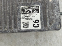 2016-2017 Toyota Camry PCM Engine Control Computer ECU ECM PCU OEM P/N:89661-06N11 Fits Fits 2016 2017 OEM Used Auto Parts -