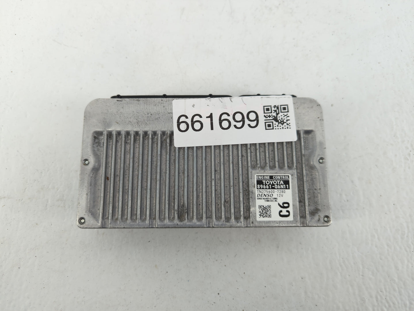 2016-2017 Toyota Camry PCM Engine Control Computer ECU ECM PCU OEM P/N:89661-06N11 Fits Fits 2016 2017 OEM Used Auto Parts -