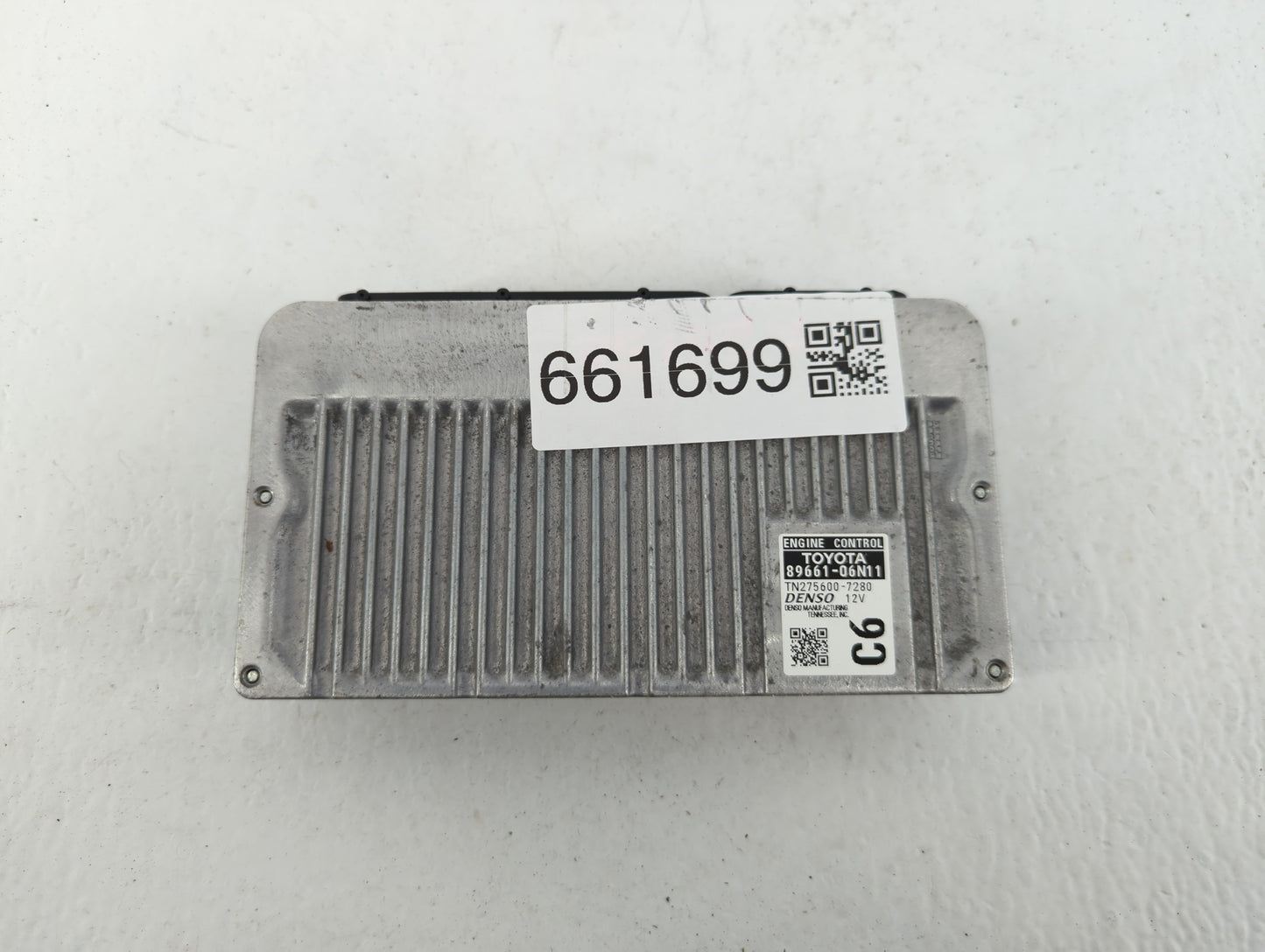 2016-2017 Toyota Camry PCM Engine Control Computer ECU ECM PCU OEM P/N:89661-06N11 Fits Fits 2016 2017 OEM Used Auto Parts -
