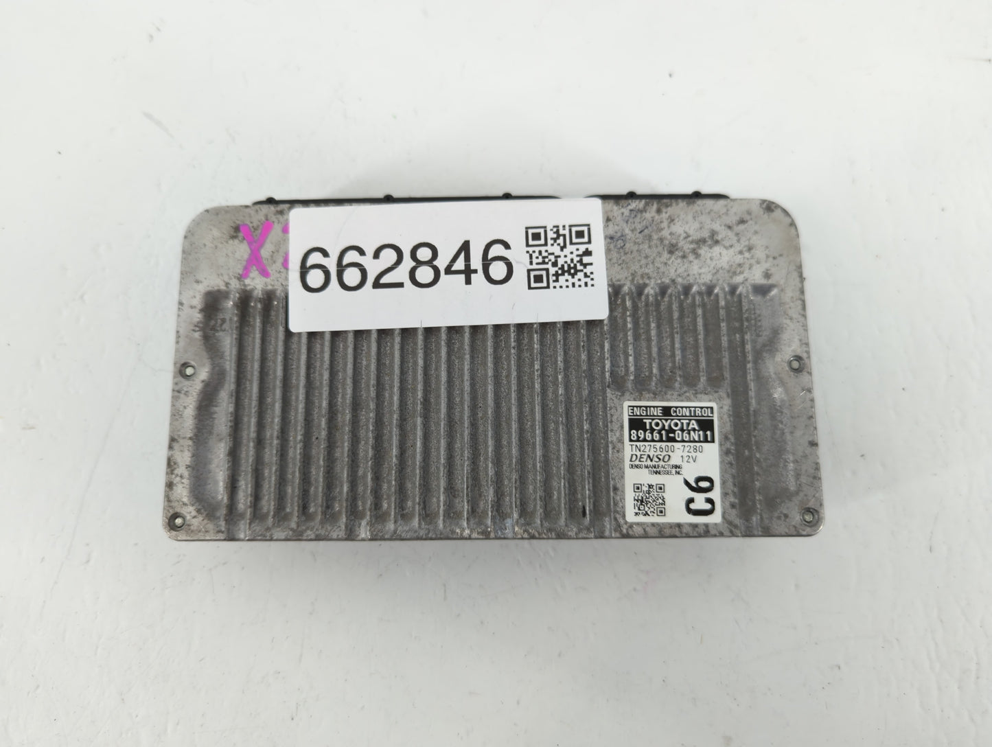 2016-2017 Toyota Camry PCM Engine Control Computer ECU ECM PCU OEM P/N:89661-06N11 Fits Fits 2016 2017 OEM Used Auto Parts -