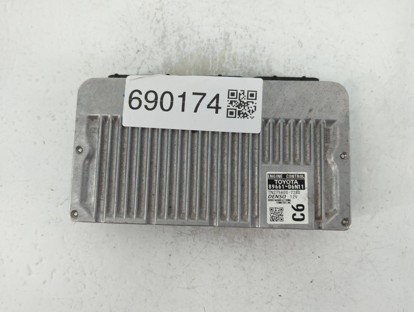2016-2017 Toyota Camry PCM Engine Control Computer ECU ECM PCU OEM P/N:275600-7280 89661-06N11 Fits Fits 2016 2017 OEM Used 