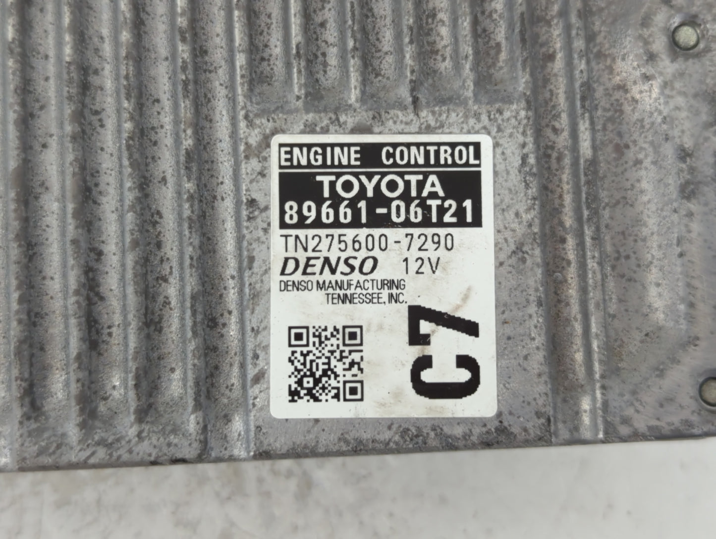 2016-2017 Toyota Camry PCM Engine Control Computer ECU ECM PCU OEM P/N:TN275600-7290 89661-06T21 Fits Fits 2016 2017 OEM Use