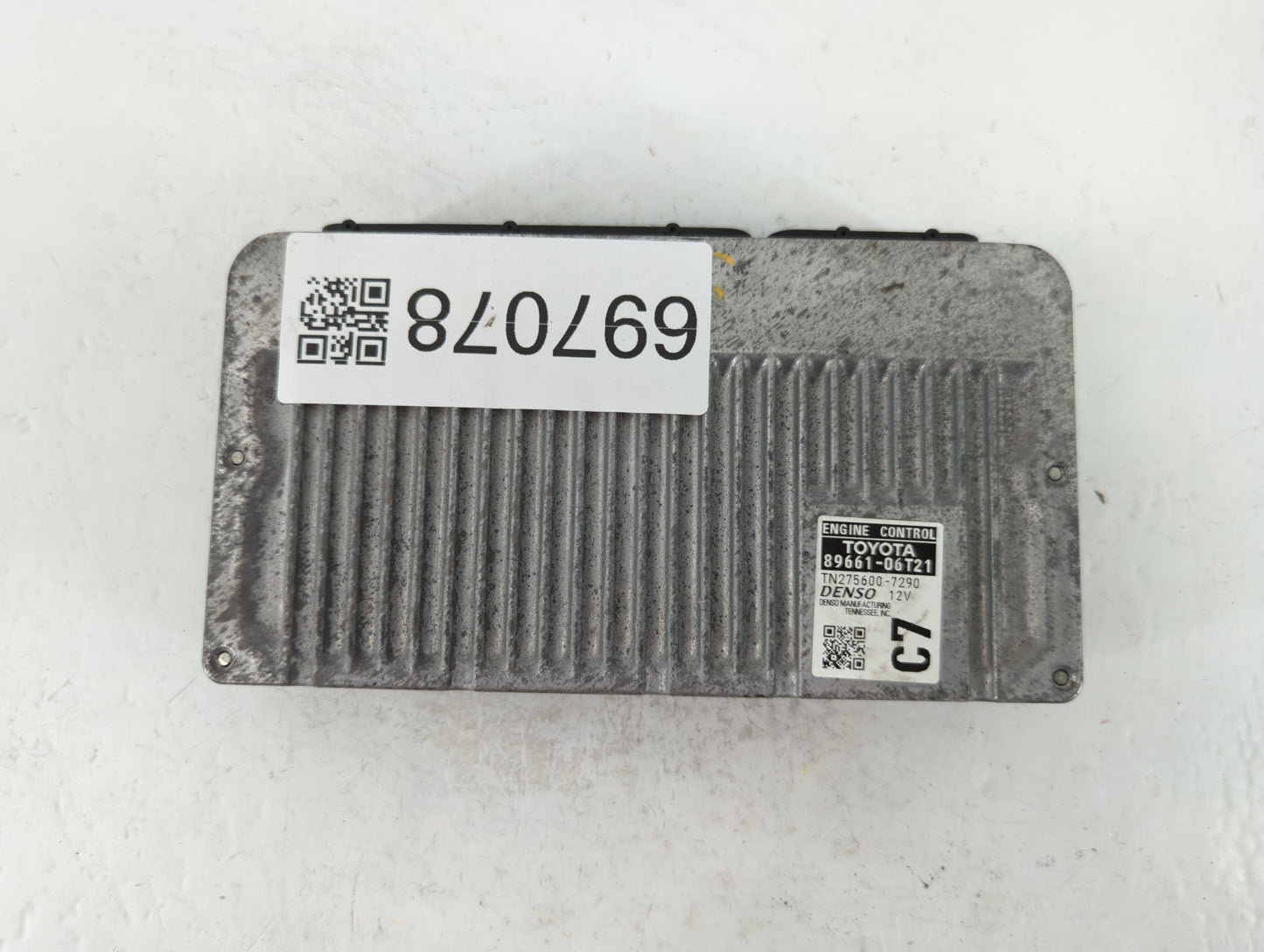 2016-2017 Toyota Camry PCM Engine Control Computer ECU ECM PCU OEM P/N:TN275600-7290 89661-06T21 Fits Fits 2016 2017 OEM Use