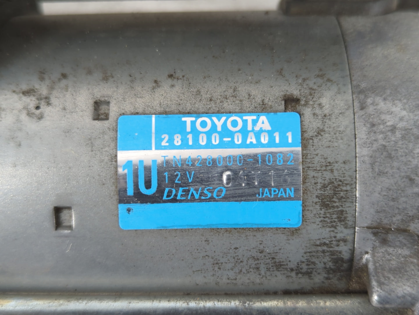 2004-2017 Toyota Camry Car Starter Motor Solenoid OEM P/N:28100-0A011 428000-7200 Fits OEM Used Auto Parts - Oemusedautopart