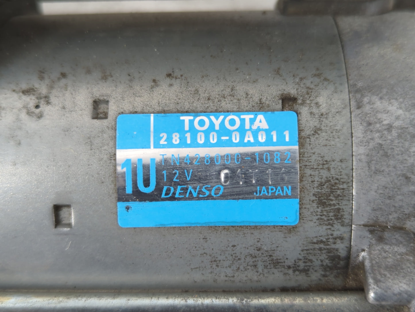 2004-2017 Toyota Camry Car Starter Motor Solenoid OEM P/N:28100-0A011 428000-7200 Fits OEM Used Auto Parts - Oemusedautopart