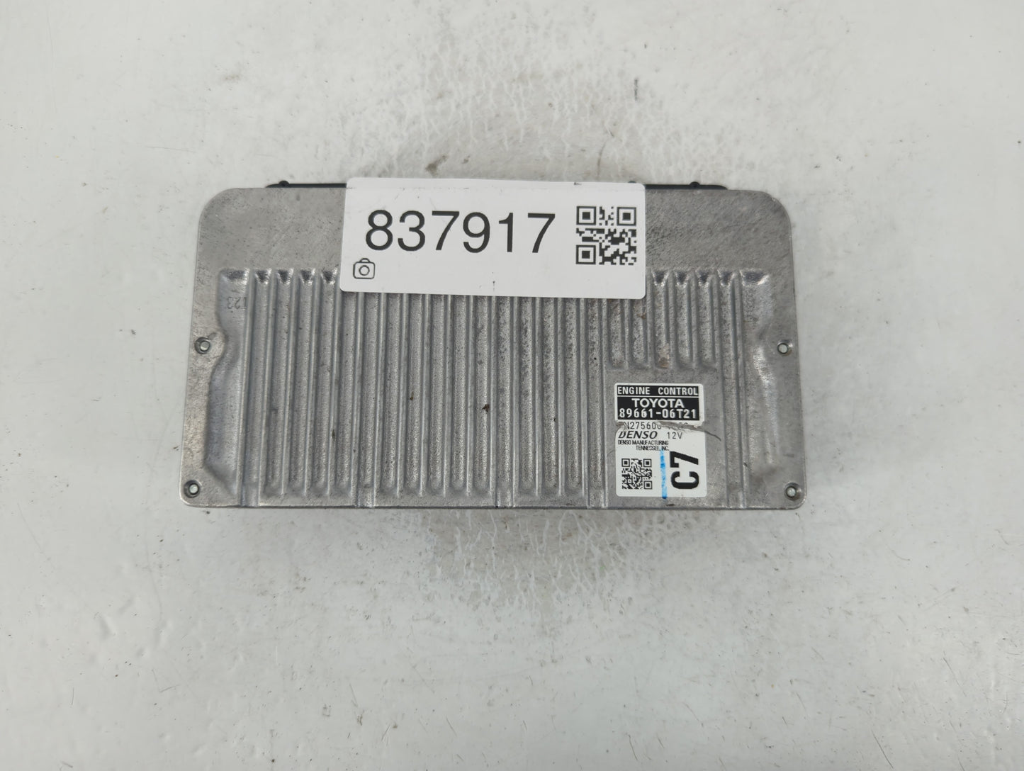 2016-2017 Toyota Camry PCM Engine Control Computer ECU ECM PCU OEM P/N:89661-06T21 Fits Fits 2016 2017 OEM Used Auto Parts -