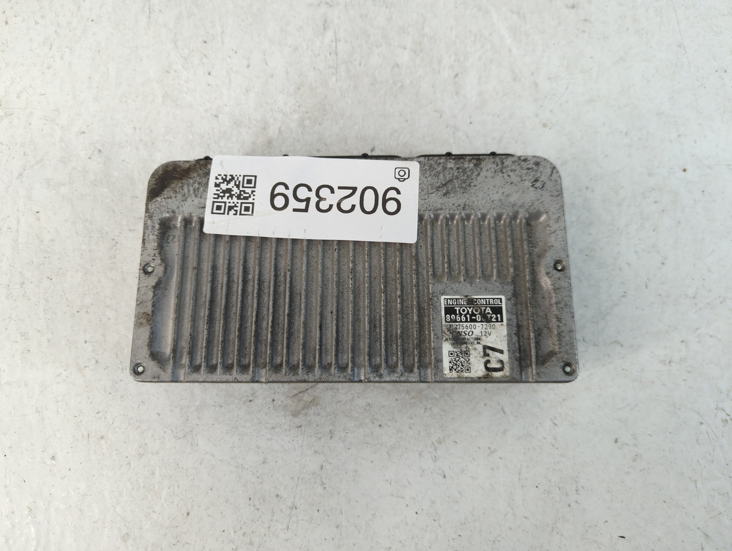2016-2017 Toyota Camry PCM Engine Control Computer ECU ECM PCU OEM P/N:89661-06T21 Fits Fits 2016 2017 OEM Used Auto Parts -