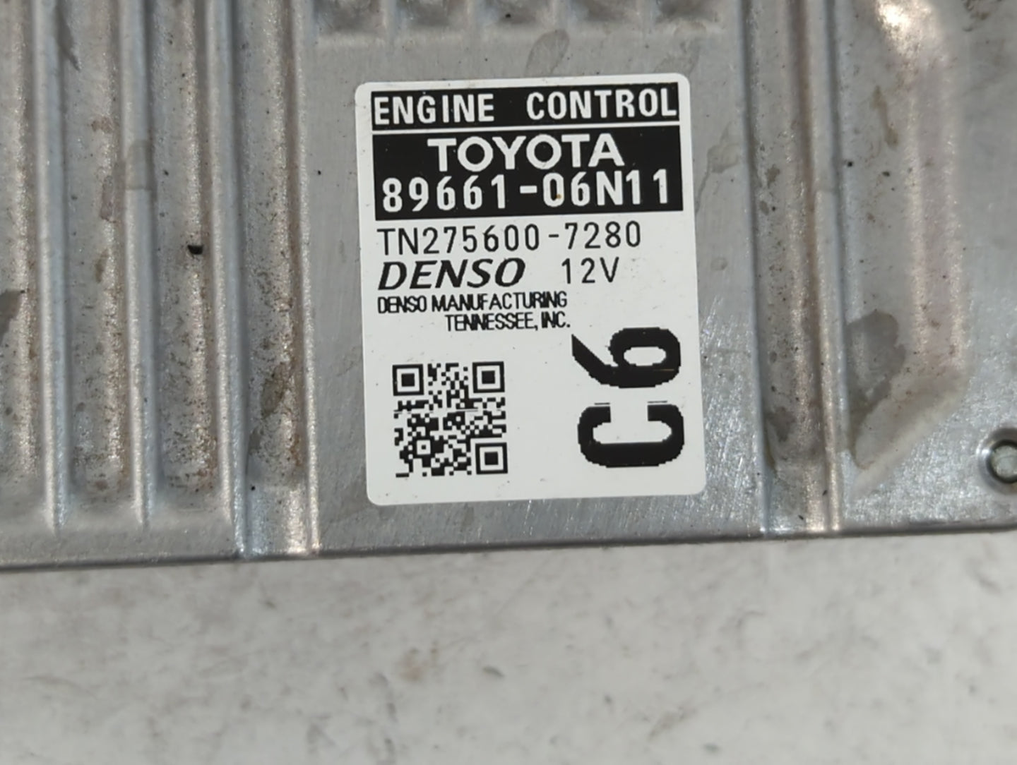 2016-2017 Toyota Camry PCM Engine Control Computer ECU ECM PCU OEM P/N:89661-06N11 Fits Fits 2016 2017 OEM Used Auto Parts -