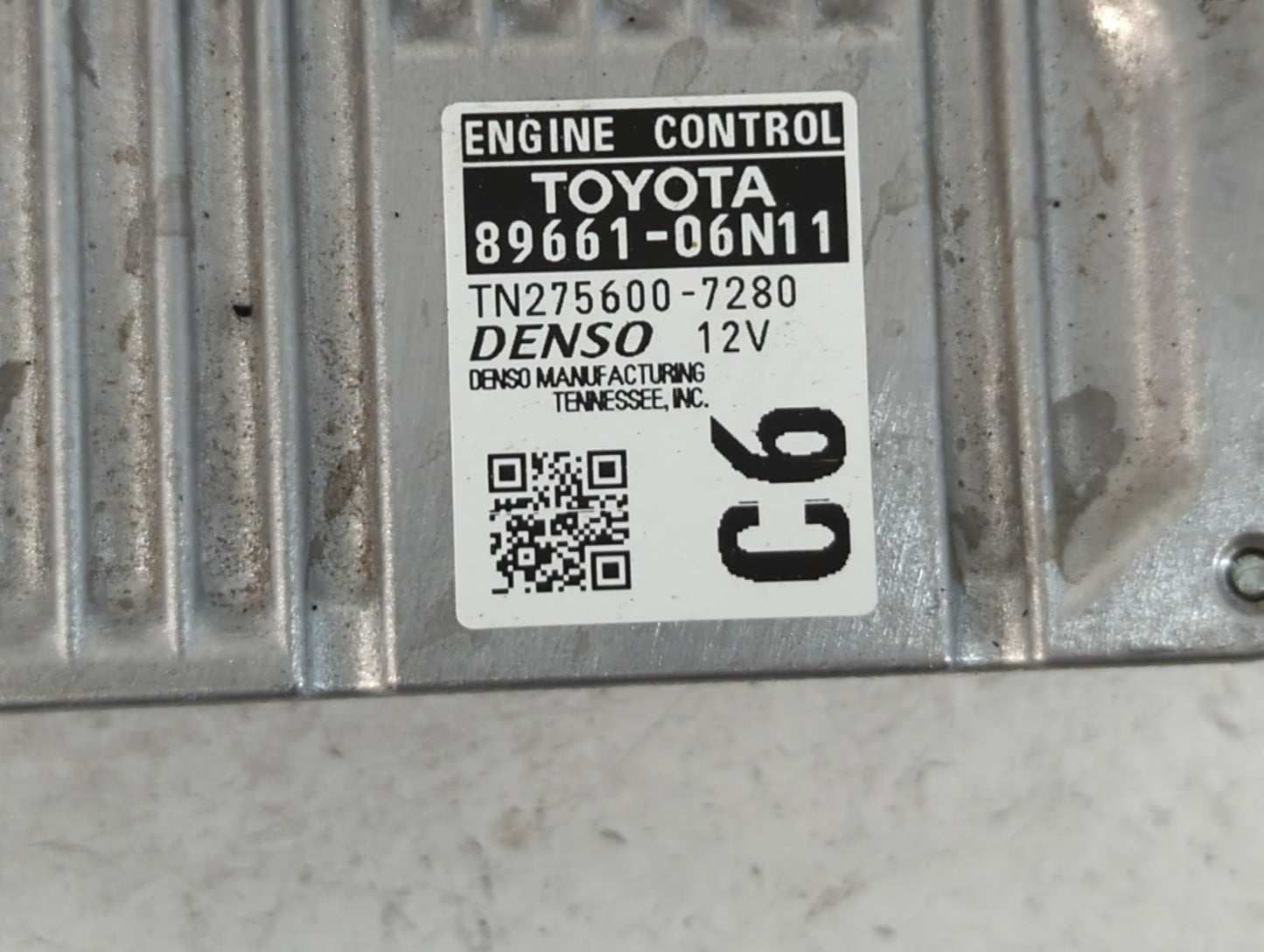 2016-2017 Toyota Camry PCM Engine Control Computer ECU ECM PCU OEM P/N:89661-06N11 Fits Fits 2016 2017 OEM Used Auto Parts -