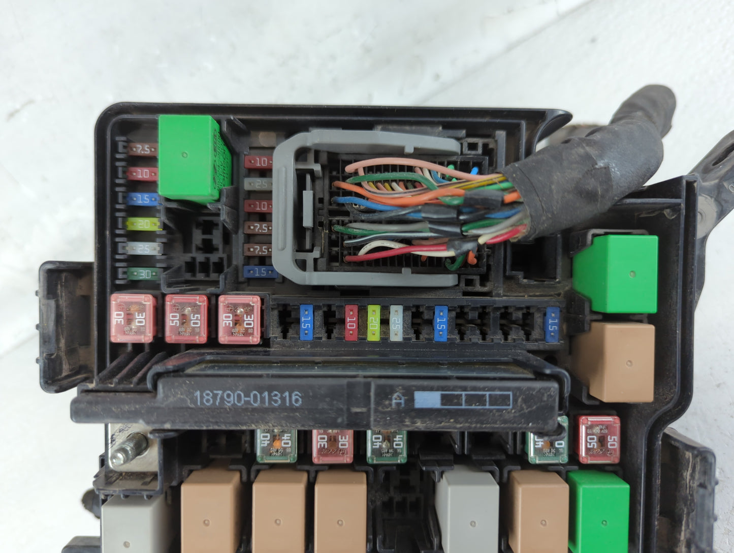 2012-2017 Toyota Camry Fusebox Fuse Box Panel Relay Module P/N:91210 B8501 Fits Fits 2012 2013 2014 2015 2016 2017 OEM Used 