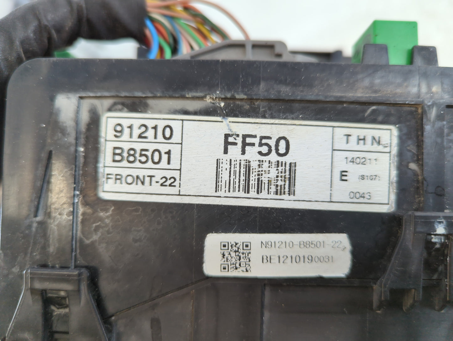 2012-2017 Toyota Camry Fusebox Fuse Box Panel Relay Module P/N:91210 B8501 Fits Fits 2012 2013 2014 2015 2016 2017 OEM Used 