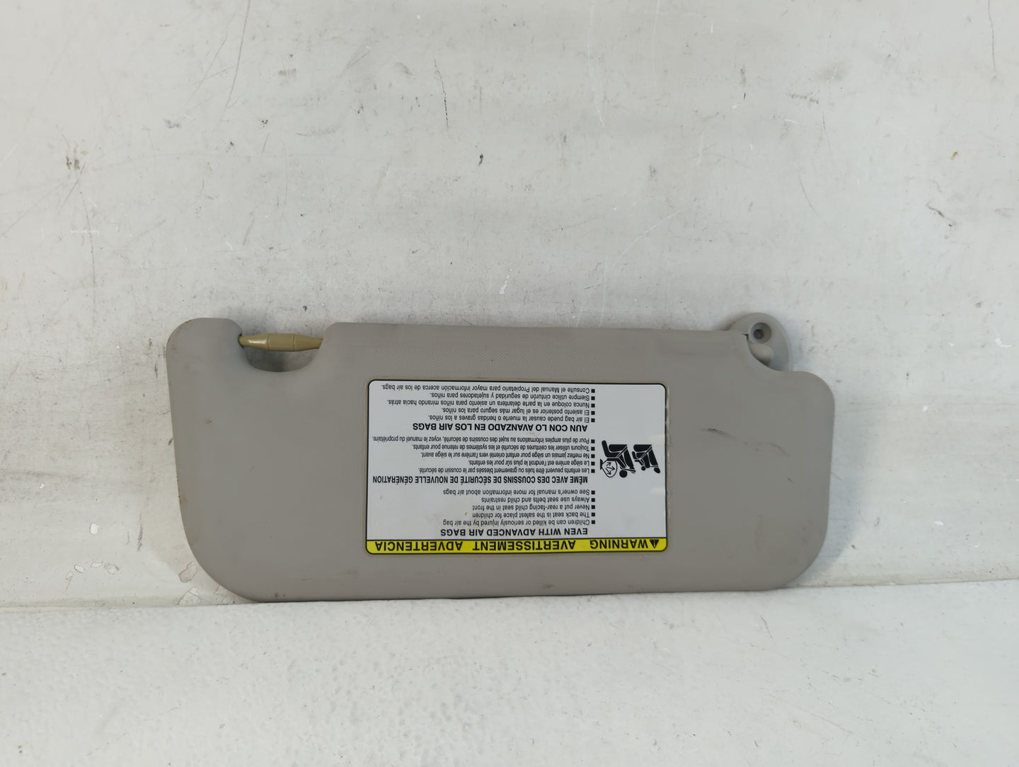 2014-2016 Toyota Corolla Sun Visor Shade Replacement Passenger Right Mirror Fits Fits 2014 2015 2016 OEM Used Auto Parts - O