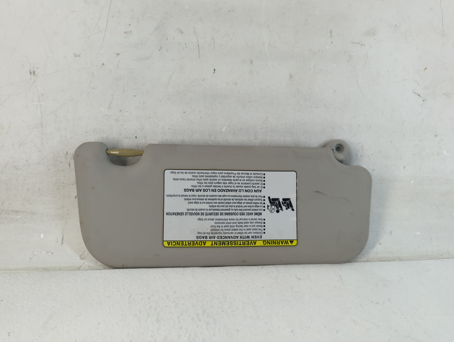 2014-2016 Toyota Corolla Sun Visor Shade Replacement Passenger Right Mirror Fits Fits 2014 2015 2016 OEM Used Auto Parts - O