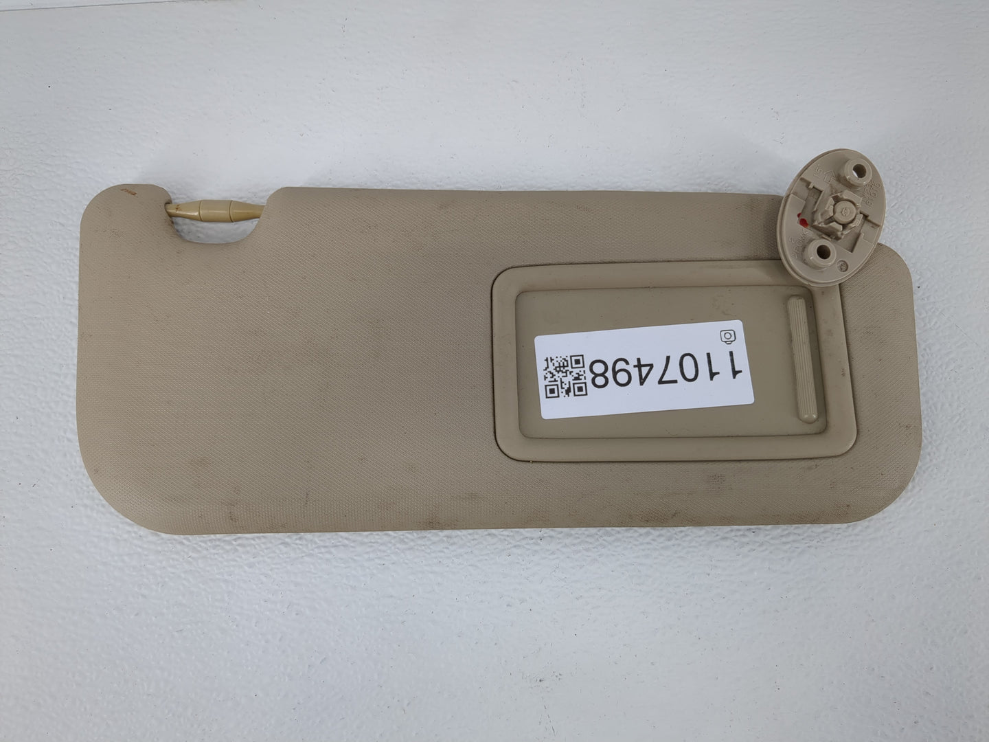 2014-2016 Toyota Corolla Sun Visor Shade Replacement Passenger Right Mirror Fits Fits 2014 2015 2016 OEM Used Auto Parts - O