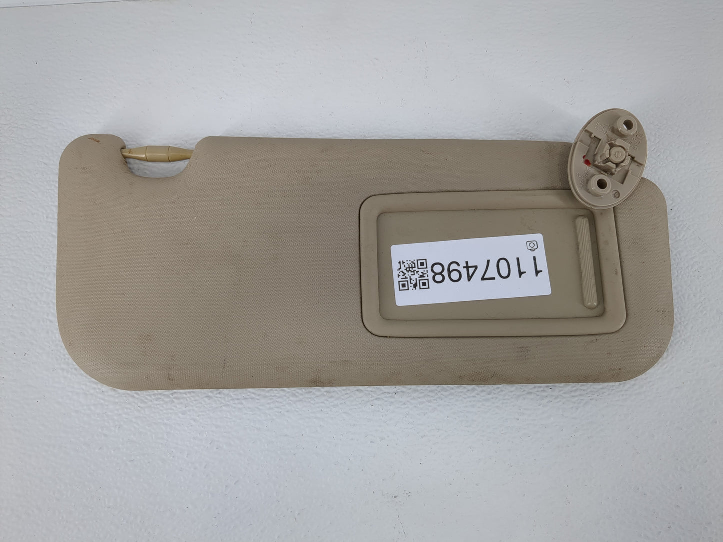 2014-2016 Toyota Corolla Sun Visor Shade Replacement Passenger Right Mirror Fits Fits 2014 2015 2016 OEM Used Auto Parts - O