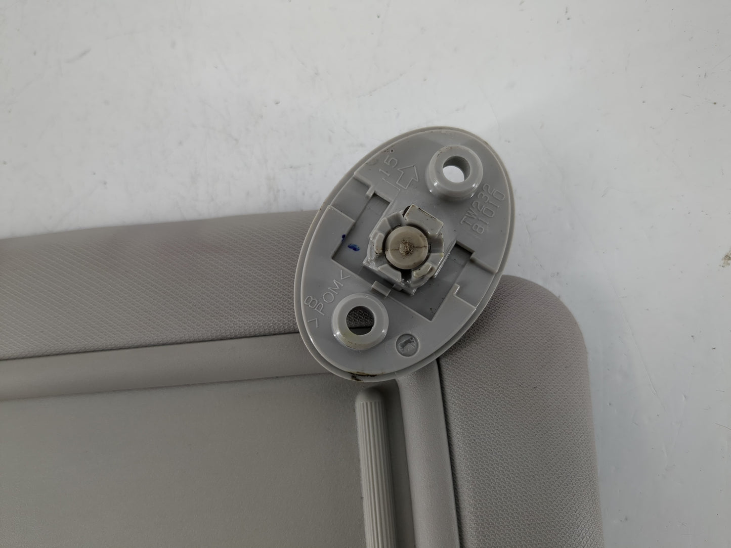 2014-2016 Toyota Corolla Sun Visor Shade Replacement Passenger Right Mirror Fits Fits 2014 2015 2016 OEM Used Auto Parts - O