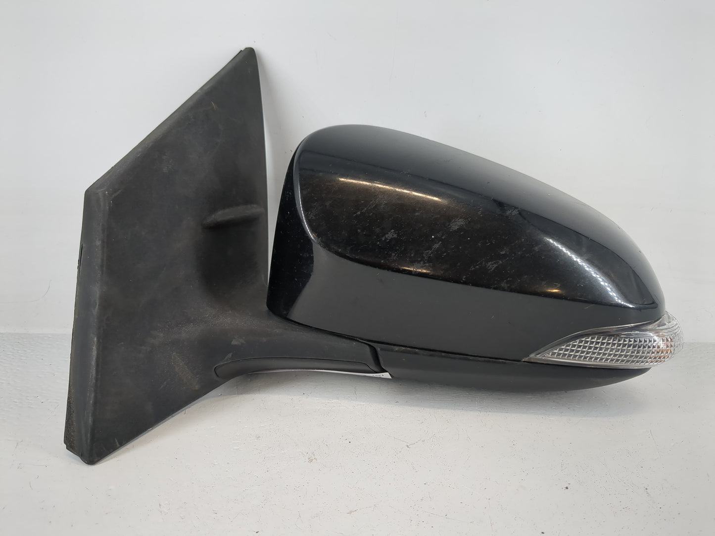 2014-2019 Toyota Corolla Driver Left Side View Manual Door Mirror Black - Oemusedautoparts1.com