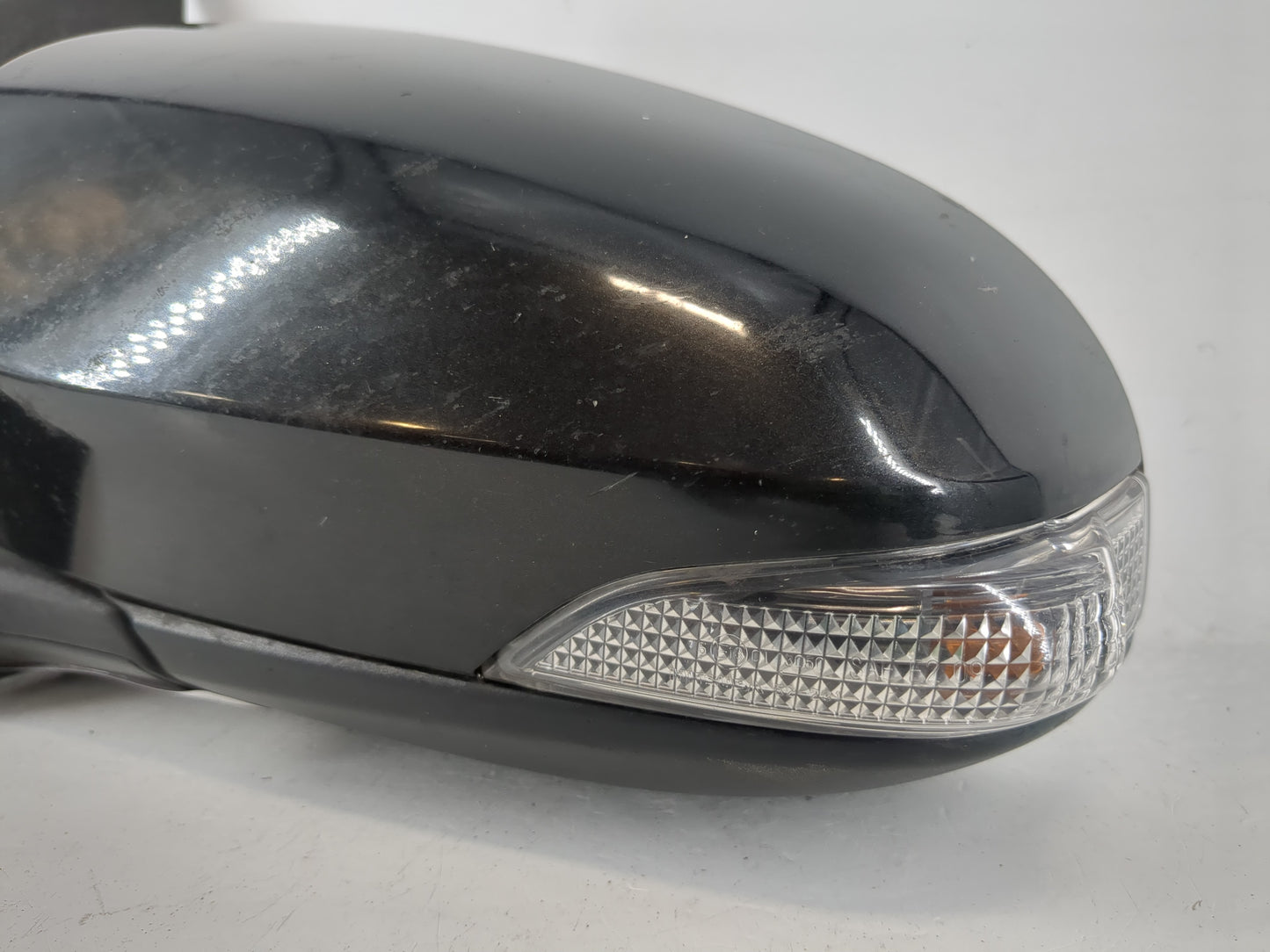 2014-2019 Toyota Corolla Driver Left Side View Manual Door Mirror Black - Oemusedautoparts1.com