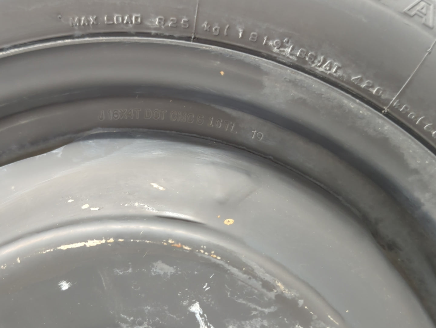 2003-2020 Toyota Corolla Spare Donut Tire Wheel Rim Oem - Oemusedautoparts1.com