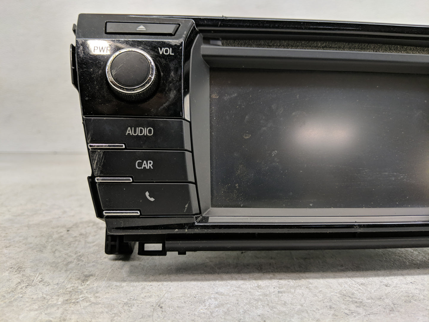 2015-2016 Toyota Corolla Radio AM FM Cd Player Receiver Replacement P/N:86140-02470 Fits Fits 2015 2016 OEM Used Auto Parts 