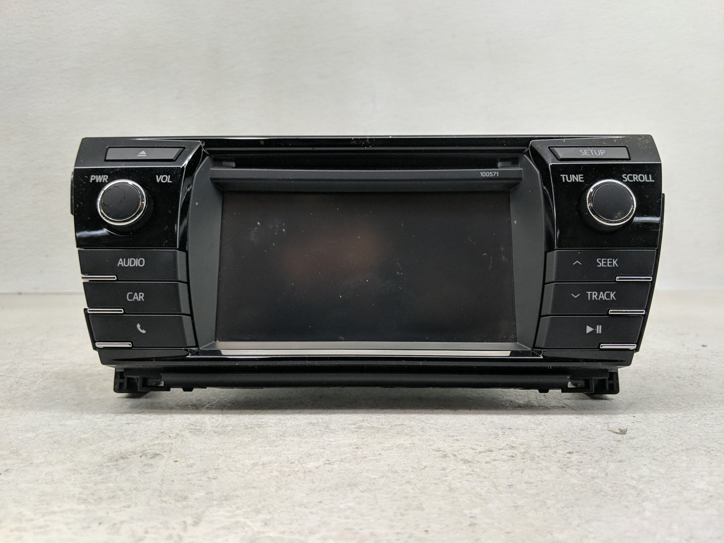 2015-2016 Toyota Corolla Radio AM FM Cd Player Receiver Replacement P/N:86140-02470 Fits Fits 2015 2016 OEM Used Auto Parts 