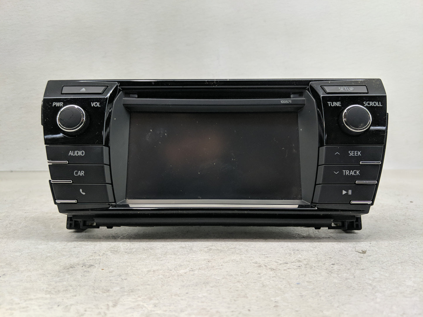 2015-2016 Toyota Corolla Radio AM FM Cd Player Receiver Replacement P/N:86140-02470 Fits Fits 2015 2016 OEM Used Auto Parts 