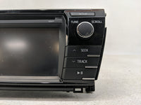2015-2016 Toyota Corolla Radio AM FM Cd Player Receiver Replacement P/N:86140-02470 Fits Fits 2015 2016 OEM Used Auto Parts 