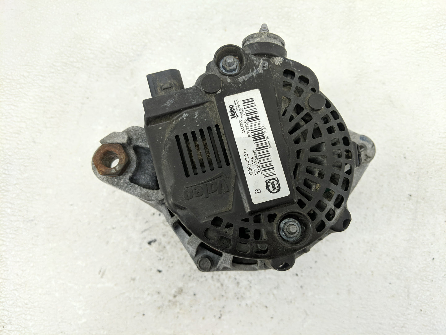 2014-2019 Toyota Corolla Alternator Replacement Generator Charging Assembly Engine OEM P/N:27060-0T230 Fits OEM Used Auto Pa
