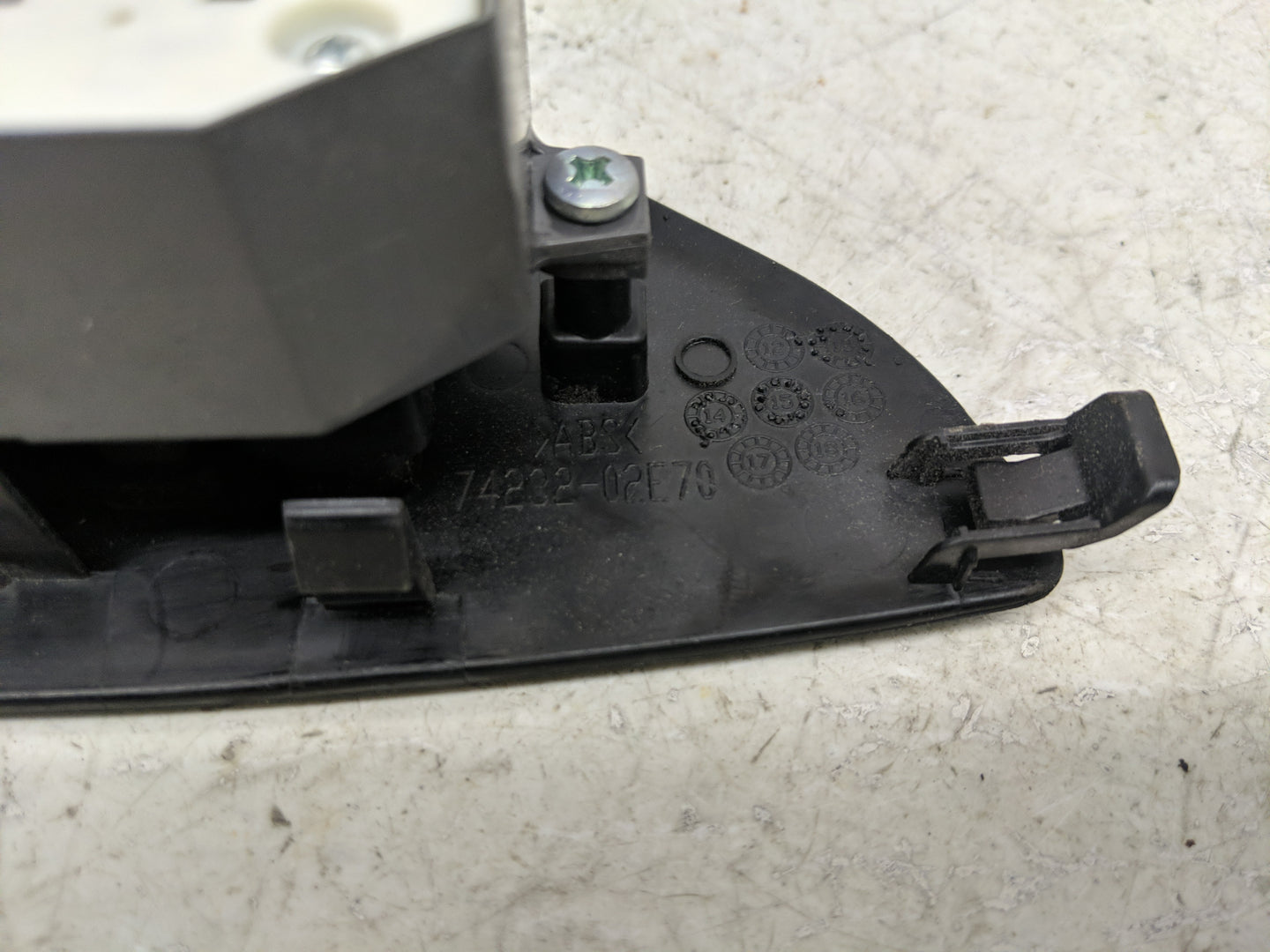 2014-2019 Toyota Corolla Master Power Window Switch Replacement Driver Side Left P/N:74232-02E70 Fits OEM Used Auto Parts - 