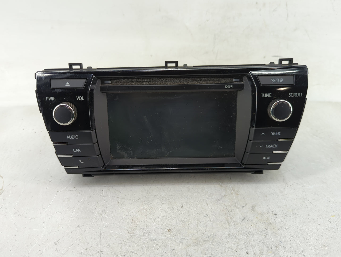 2015-2016 Toyota Corolla Radio AM FM Cd Player Receiver Replacement P/N:86140-02470 Fits Fits 2015 2016 OEM Used Auto Parts 