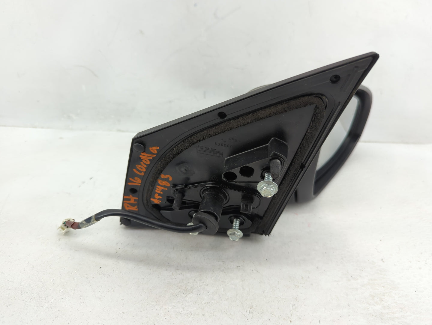 2014-2019 Toyota Corolla Passenger Side View Mirror - Right Door Mirror OEM Used - Oemusedautoparts1.com