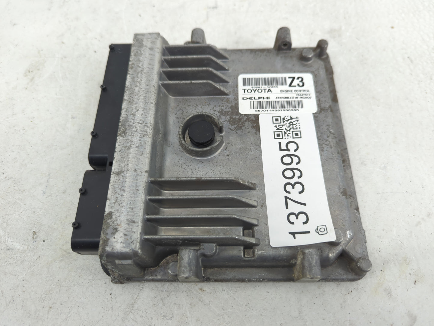 2015-2016 Toyota Corolla PCM Engine Control Computer ECU ECM PCU OEM P/N:89661-0Z630 Fits Fits 2015 2016 OEM Used Auto Parts