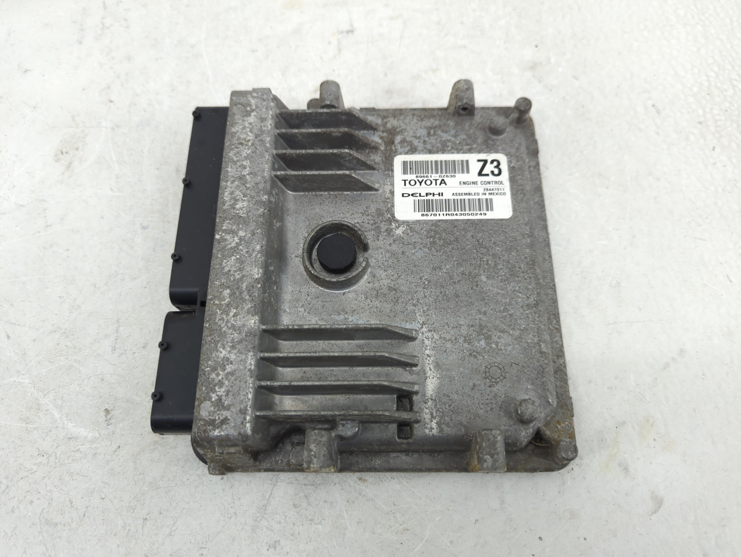 2016 Toyota Corolla PCM Engine Control Computer ECU ECM PCU OEM P/N:89661-0Z630 Fits OEM Used Auto Parts - Oemusedautoparts1