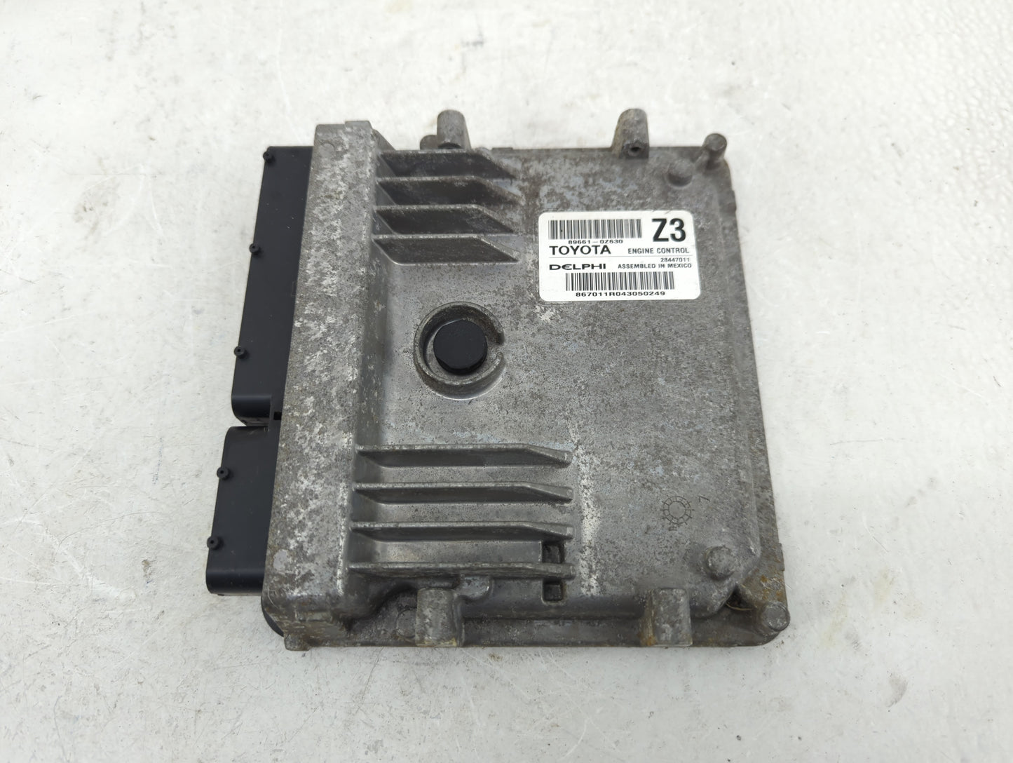 2016 Toyota Corolla PCM Engine Control Computer ECU ECM PCU OEM P/N:89661-0Z630 Fits OEM Used Auto Parts - Oemusedautoparts1