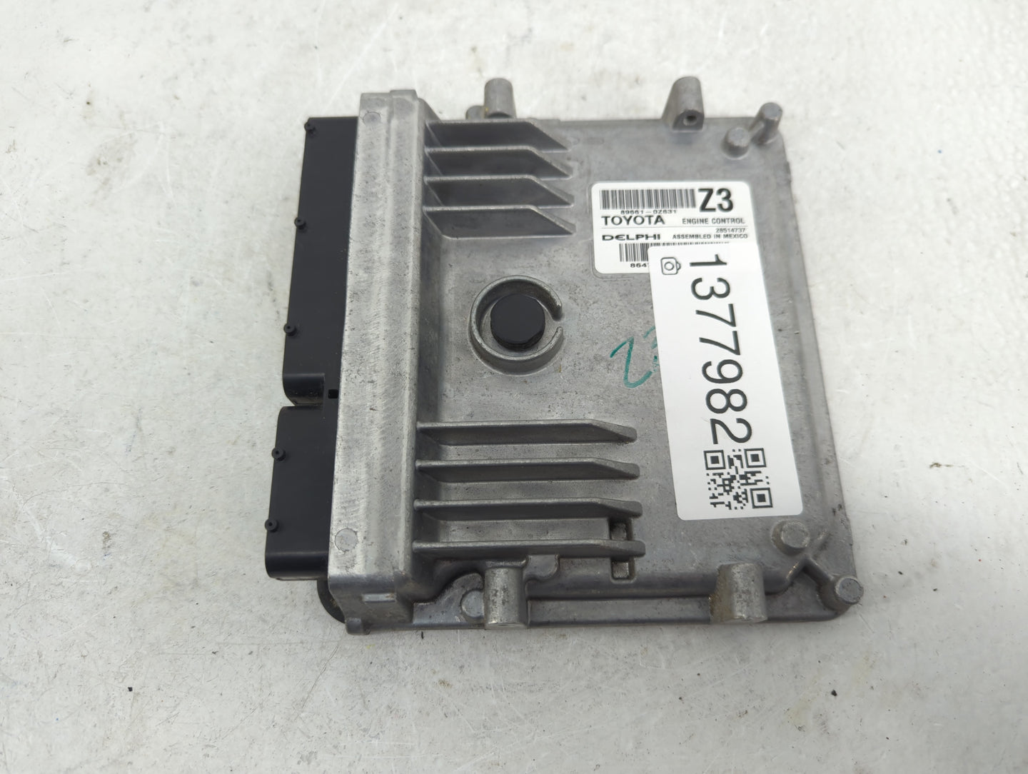 2015-2016 Toyota Corolla PCM Engine Control Computer ECU ECM PCU OEM P/N:89661-0Z631 Fits Fits 2015 2016 OEM Used Auto Parts