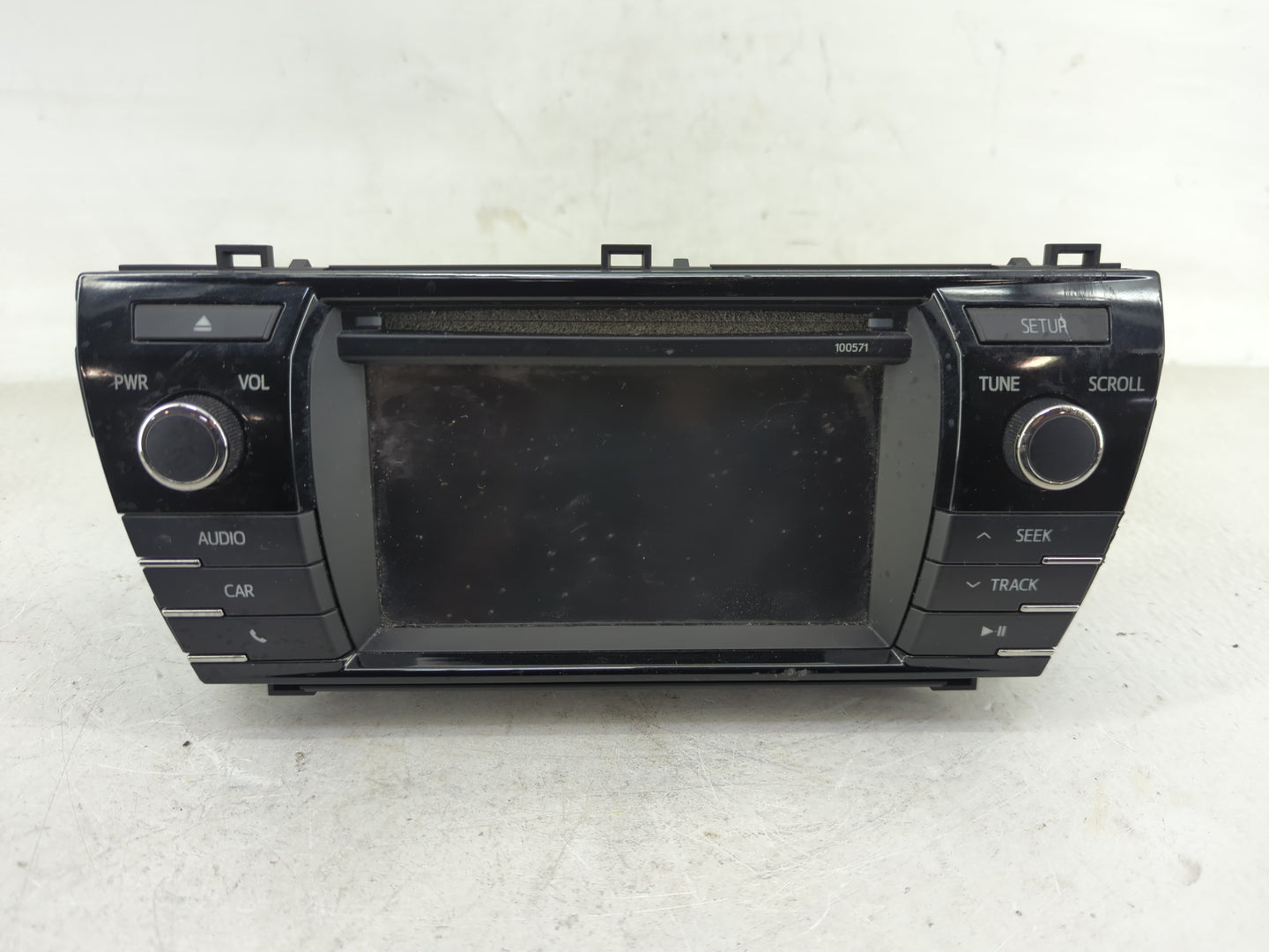 2015-2016 Toyota Corolla Radio AM FM Cd Player Receiver Replacement P/N:86140-02470 Fits Fits 2015 2016 OEM Used Auto Parts 